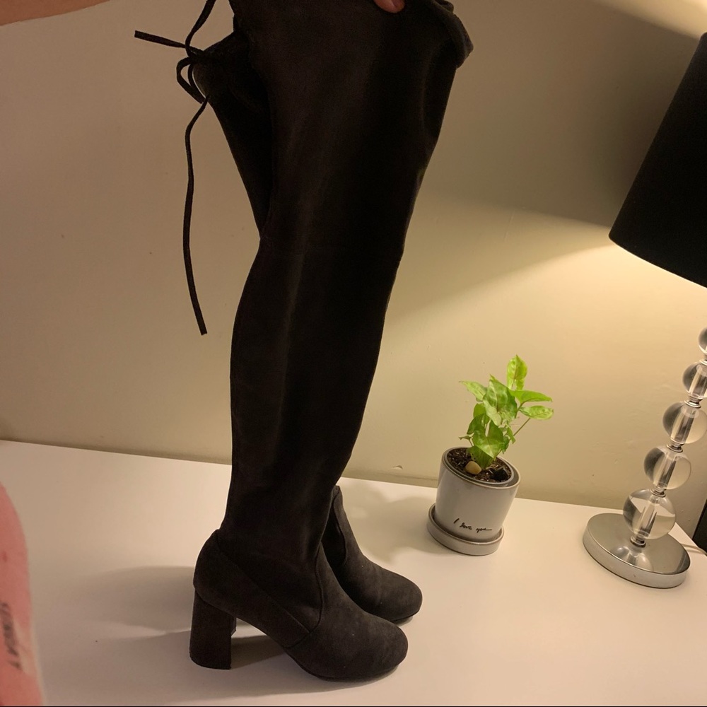 Knee High Boots.